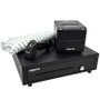 Approx Kit TPV appPOSPACK4180 con Cajón Portamonedas, Impresora Térmica, Lector 1D y Rollos